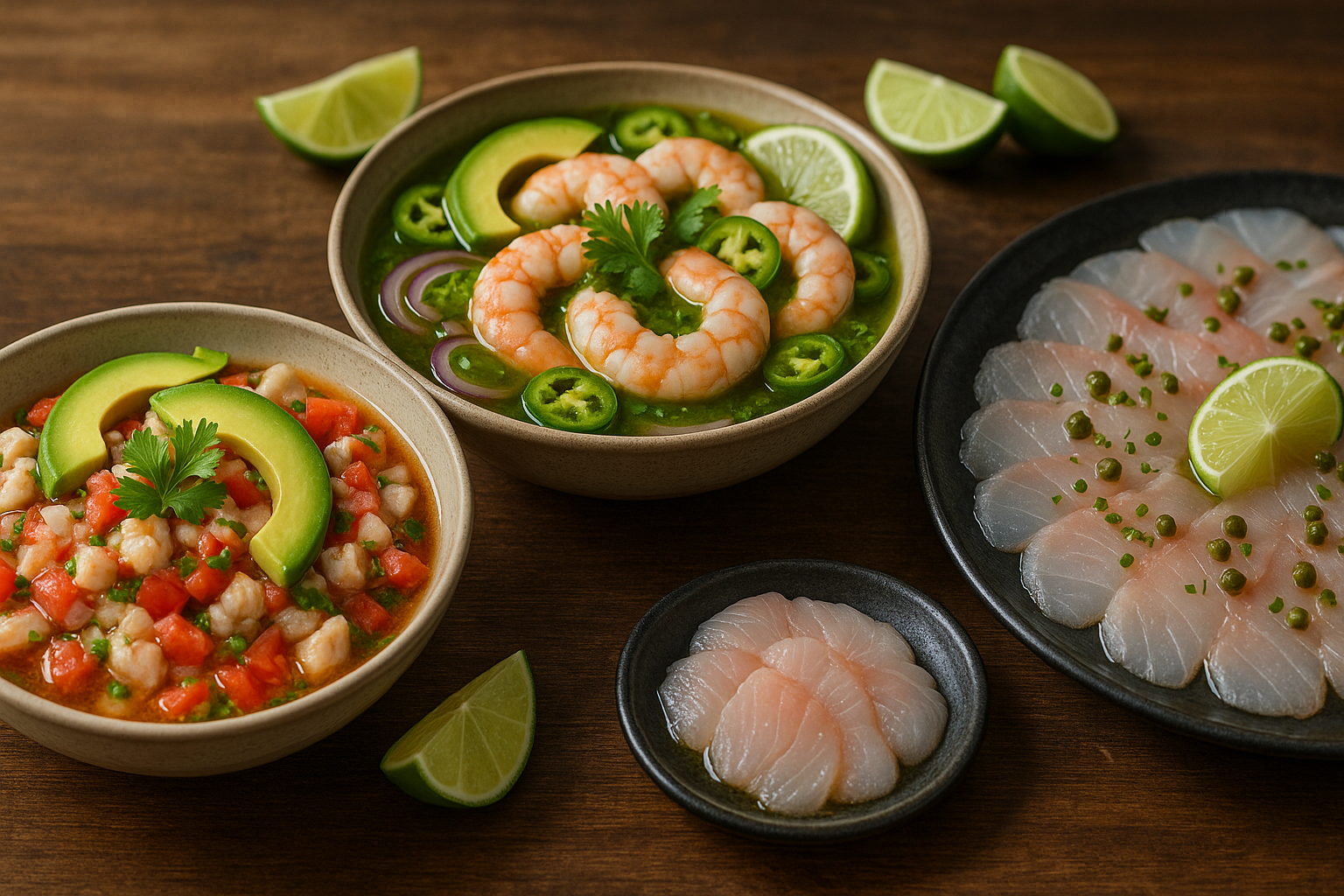 Mariscos Veracruzist Bajani: ceviche, aguachile ja toore kala kultuur