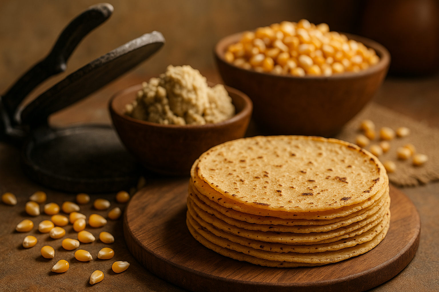 Nixtamalización ja tortillad: miks taco maitse loeb